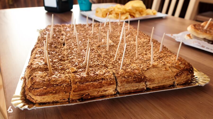 Tarta artesanal con canela